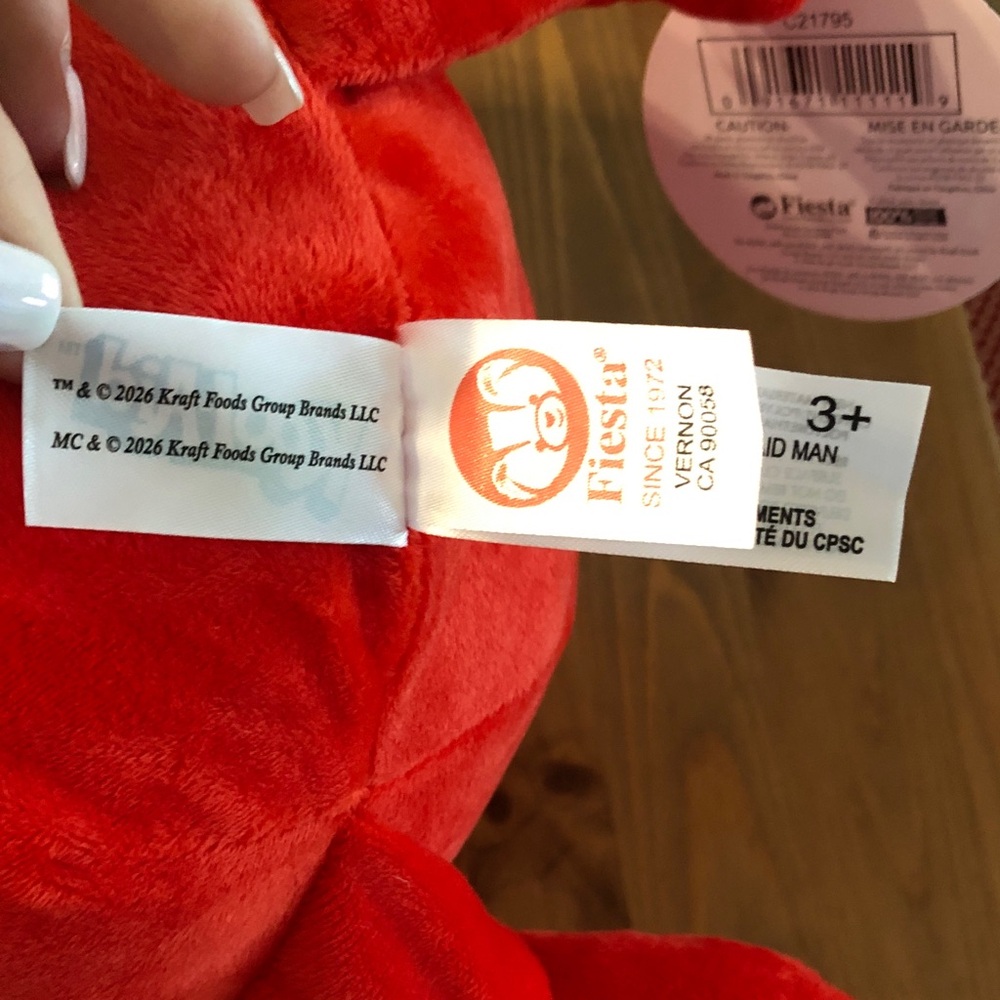 NWT 13.5-inch Kool-Aid Man Plush Red Character Pillow - Picture 3 of 10